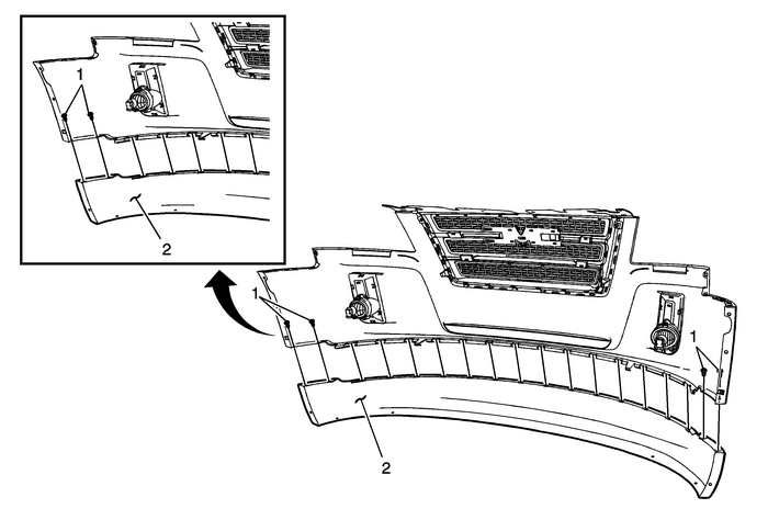 Front Bumper Lower Fascia Replacement (Terrain) Bumpers Front Bumper 