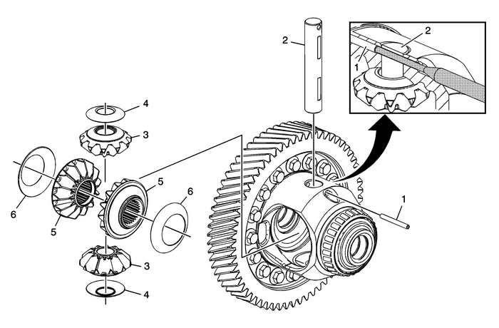 Front Differential Carrier Cleaning and Inspection Automatic Transmission Unit 