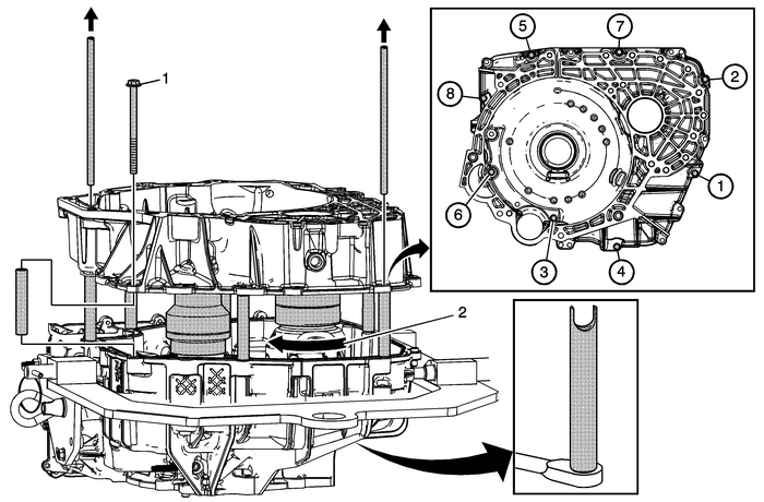 Front Differential Drive Pinion Gear Bearing Thrust Washer and Front Differential Bearing Washer Measurement Automatic Transmission Unit 