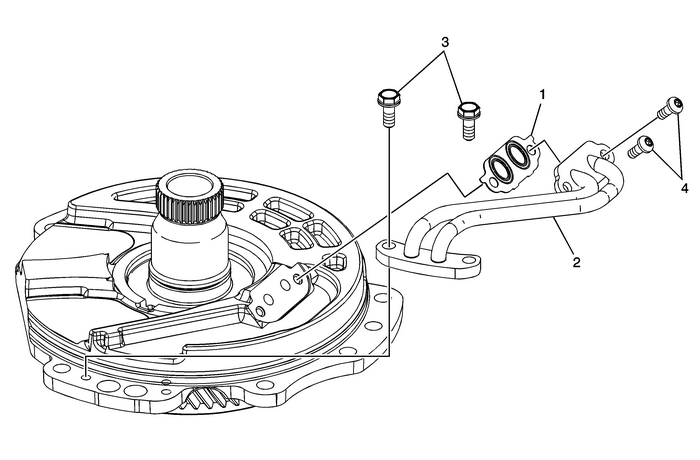 Front Differential Transfer Drive Gear Support Assembly Assemble Automatic Transmission Unit 