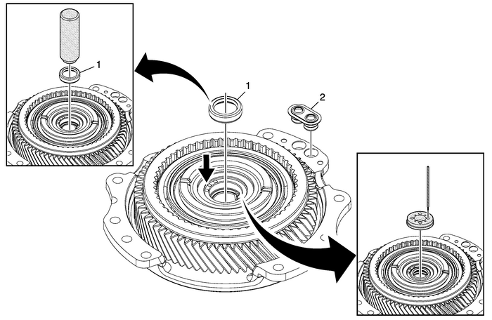 Front Differential Transfer Drive Gear Support Assembly Assemble Automatic Transmission Unit 