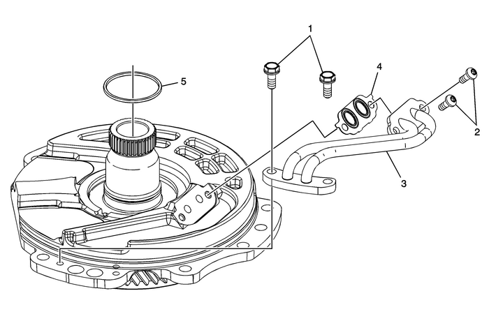 Front Differential Transfer Drive Gear Support Assembly Disassemble Automatic Transmission Unit 