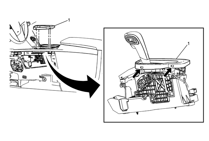 Front Floor Console Transmission Shift Opening Trim Plate Replacement Automatic Transmission Unit 