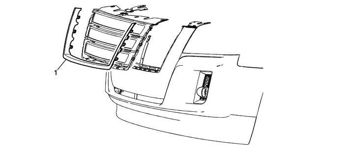 Front Grille Opening Bezel Replacement (Terrain) Front Grille Body Exterior Front Grille Opening Bezel Replacement (Terrain) Front Grille