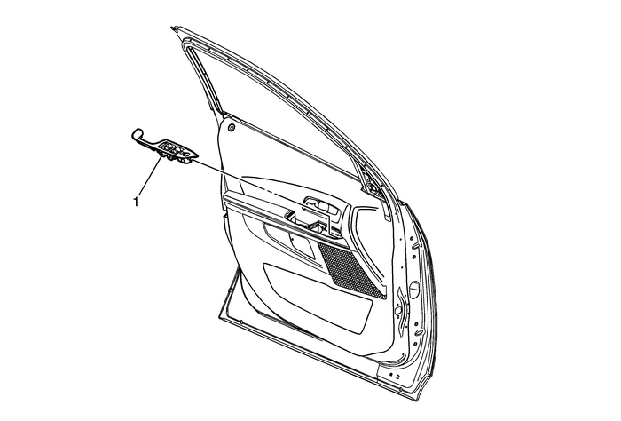 Front Side Door Accessory Switch Mount Plate Replacement Trim Panels/Welts  