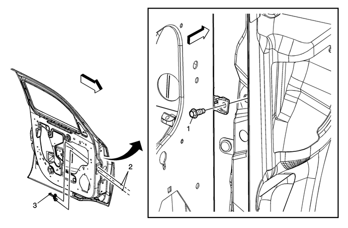 Front Side Door Check Link Replacement Panels  