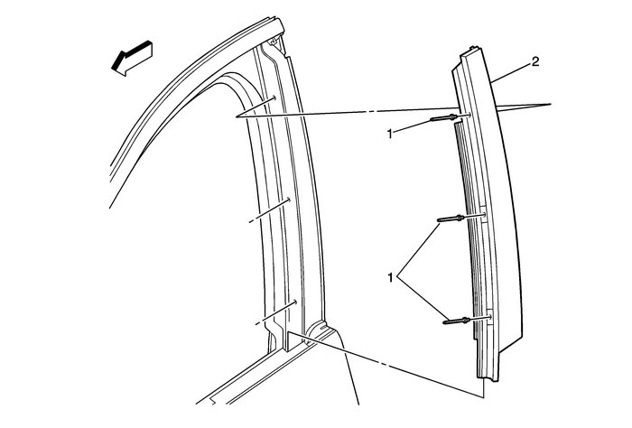 Front Side Door Window Frame Rear Applique Replacement Doors  