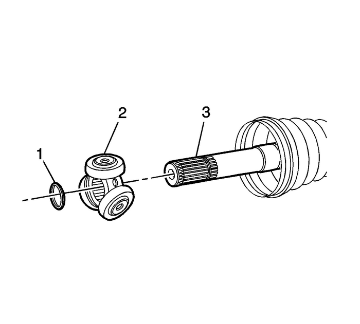 Front Wheel Drive Shaft Inner Joint and Boot Replacement Wheels  