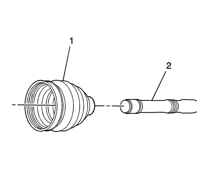 Front Wheel Drive Shaft Inner Joint and Boot Replacement Wheels  