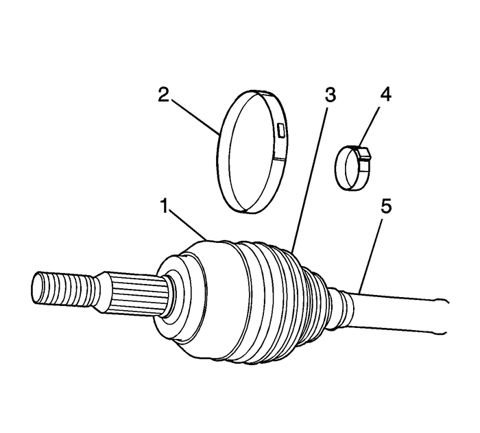 Front Wheel Drive Shaft Outer Joint and Boot Replacement Wheels  