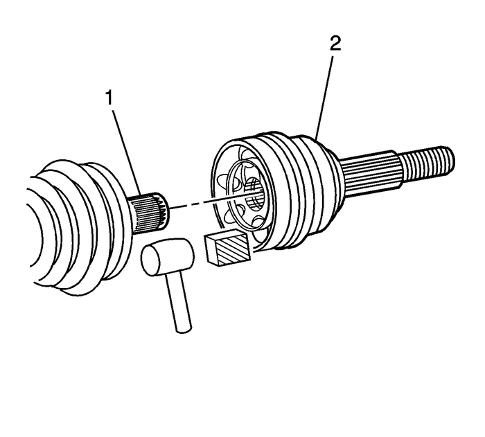 Front Wheel Drive Shaft Outer Joint and Boot Replacement Wheels  