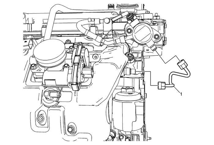 Fuel Feed Intermediate Pipe Replacement Engine Control  