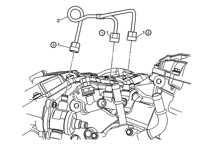 Fuel Feed Intermediate Pipe Replacement Engine Control  