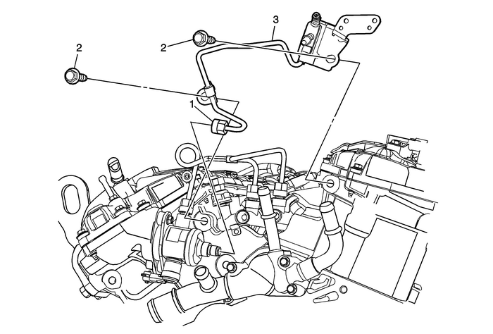 Fuel Feed Pipe Replacement Engine Control  