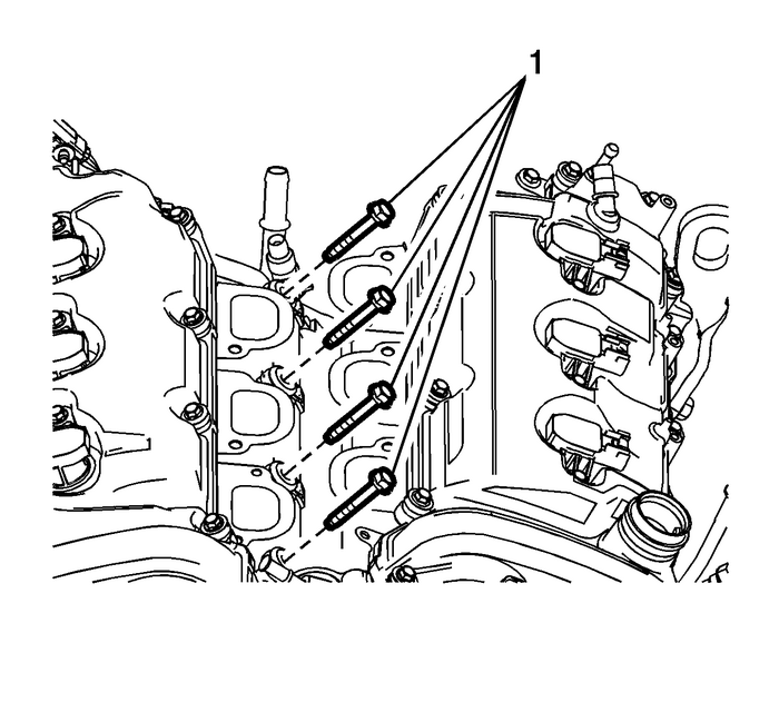 Fuel Injection Fuel Rail Assembly Replacement - Bank 1 Engine Control  