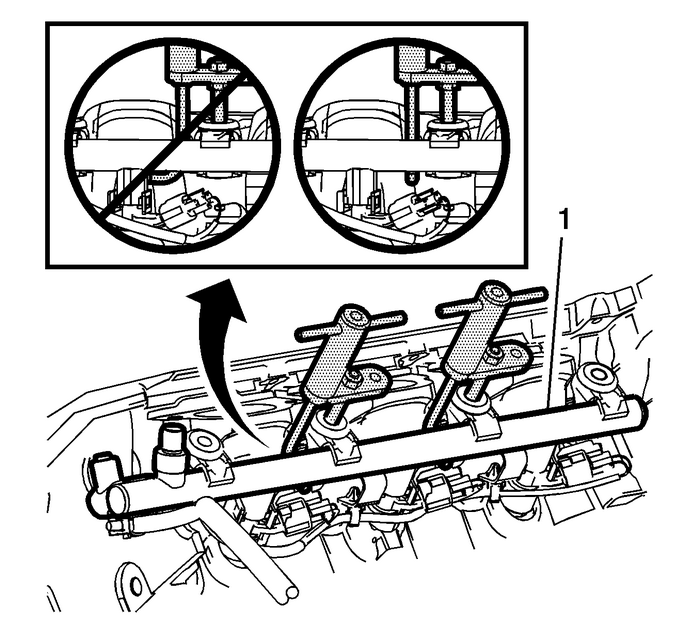 Fuel Injection Fuel Rail Assembly Replacement - Bank 1 Engine Control  