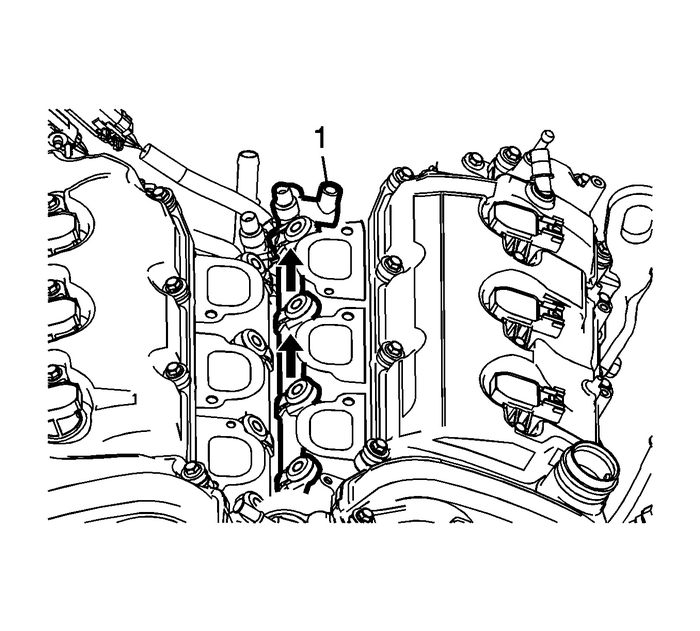 Fuel Injection Fuel Rail Assembly Replacement - Bank 1 Engine Control  