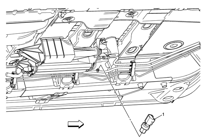 Fuel Pressure Sensor Replacement - Fuel Feed Pipe Engine Control Engine Control Sensors 