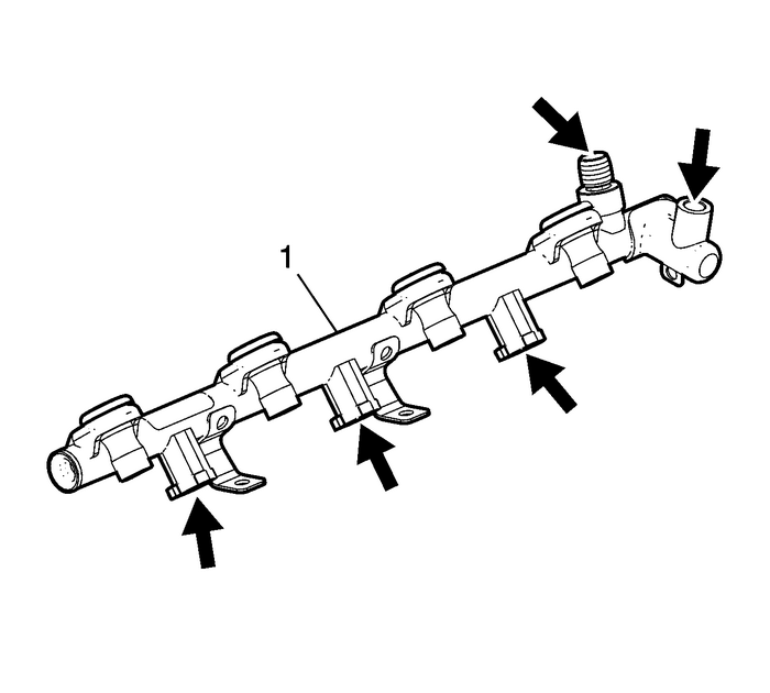 Fuel Rail and Injectors Cleaning and Inspection Fuel System Fuel Rail 