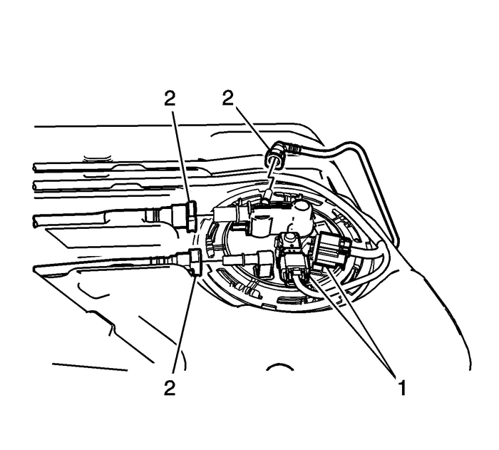 Fuel Tank Fuel Pump Module Replacement Engine Control  