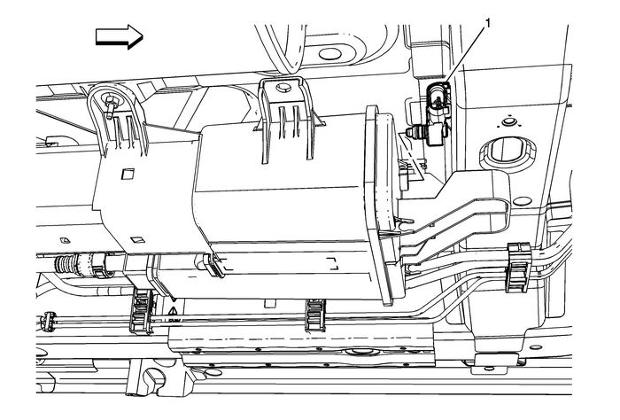 Fuel Tank Pressure Sensor Replacement (NU6) Engine Control Engine Control Sensors Fuel Tank Pressure Sensor