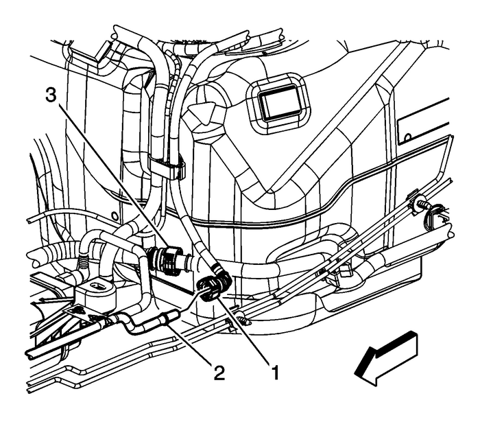 Fuel Tank Replacement (FWD) Engine Control  