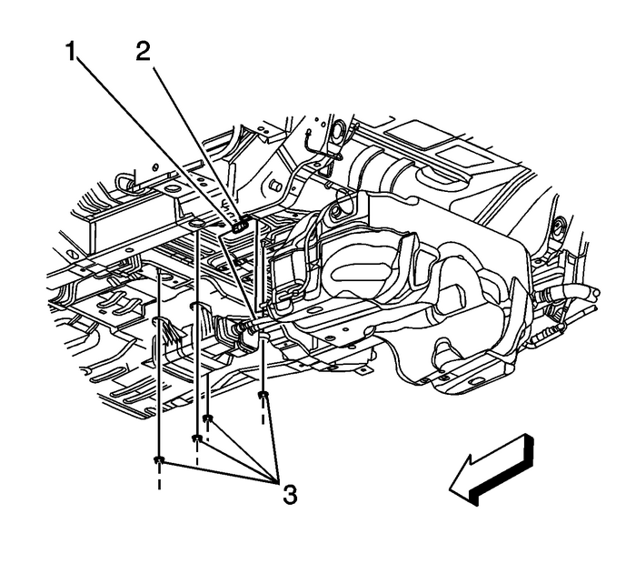 Fuel Tank Replacement (FWD) Engine Control  