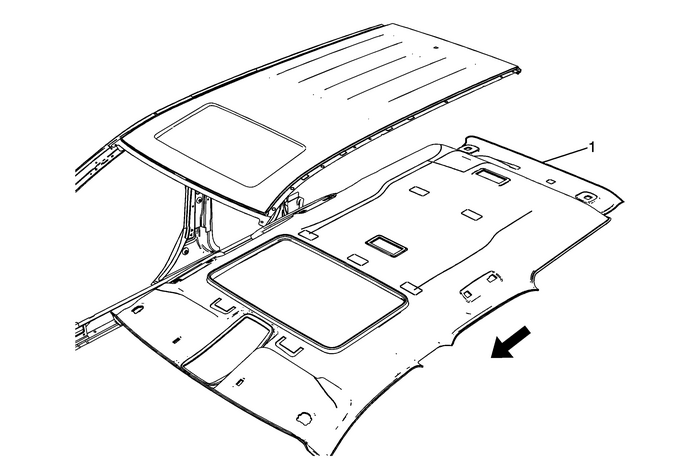 Headlining Trim Panel Replacement Trim Panels/Welts  