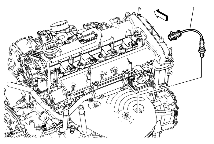 Heated Oxygen Sensor Replacement - Sensor 1 Engine Control Engine Control Sensors O2 Sensors