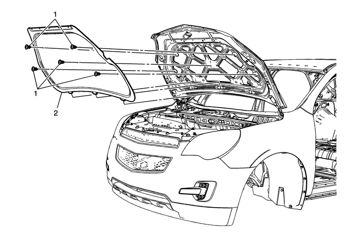 Hood Insulator Replacement Panels  