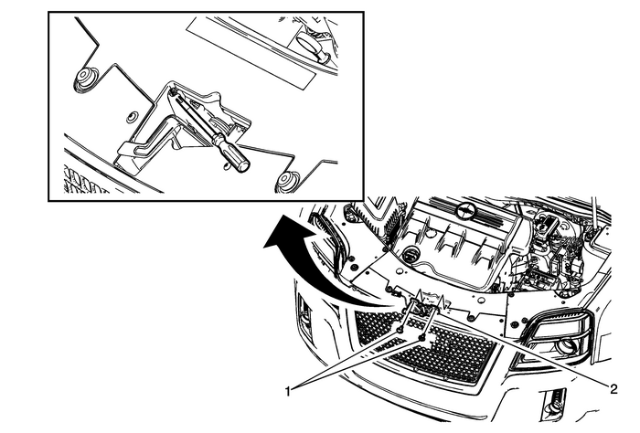 Hood Primary and Secondary Latch Replacement (Terrain) Panels  