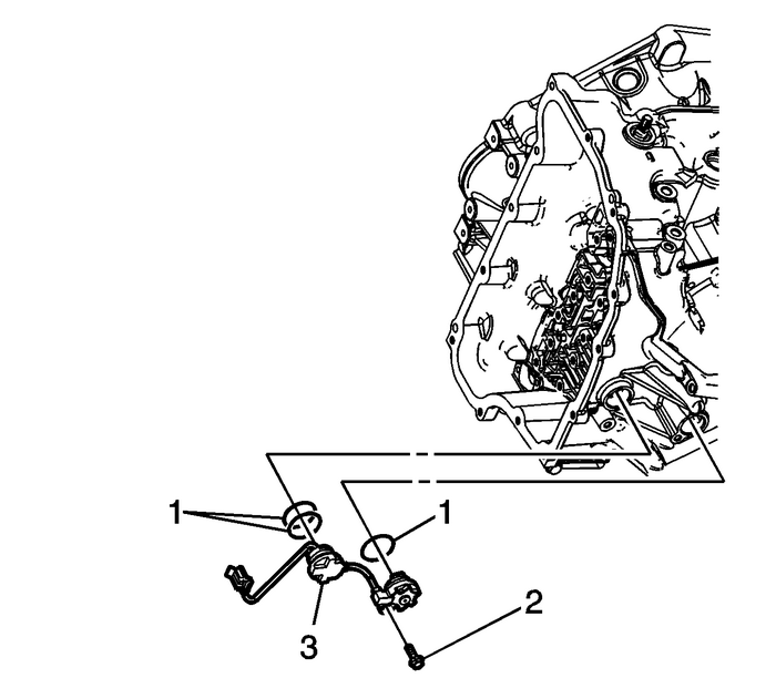 Input Speed Sensor Replacement Automatic Transmission Unit 