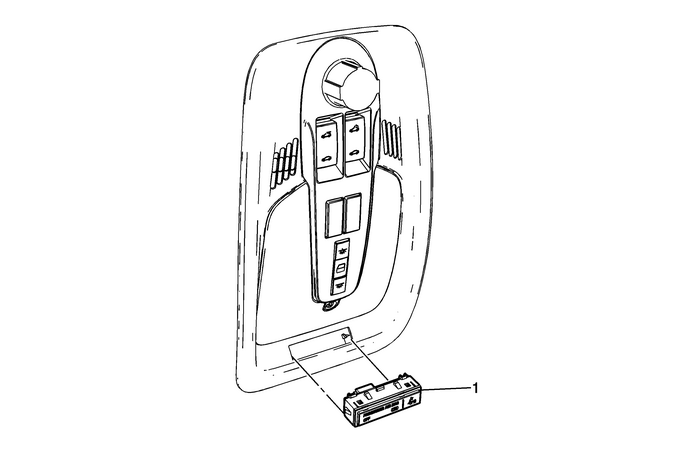 Instrument Panel Airbag Arming Status Display Replacement Secondary Air Bag Modules Restraints Air Bag Modules Instrument Panel Airbag Arming Status Display Replacement Secondary Air Bag Modules