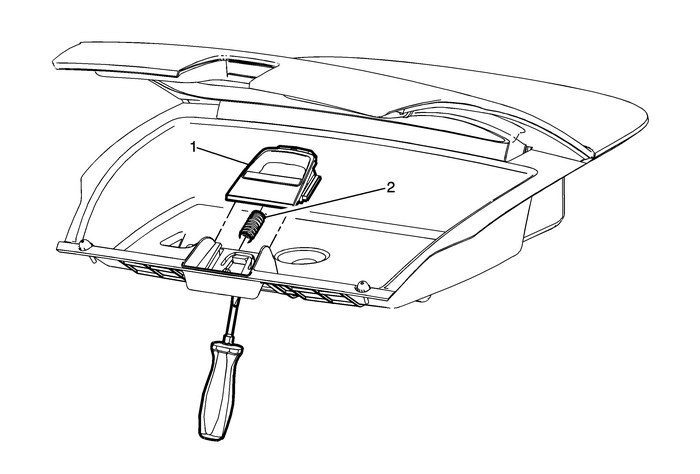Instrument Panel Compartment Door Latch Replacement Consoles Center Console 