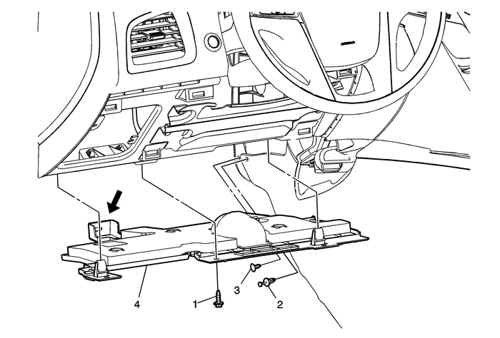 Instrument Panel Insulator Panel Replacement - Left Side (Terrain) Consoles Center Console 