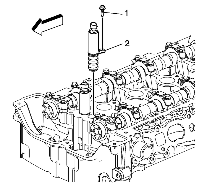 Intake and Exhaust Camshaft, Bearing Cap, and Lash Adjuster Removal (LAF, LEA, or LUK) Valvetrain Valve Actuating Assembly Valve Tappets/Lifters