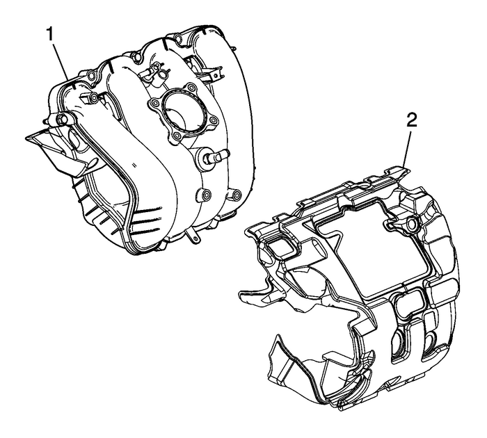 Intake Manifold Cleaning and Inspection (LAF, LEA, or LUK) Intake and Forced Induction Intake Manifold 