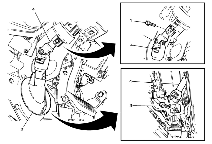 Intermediate Steering Shaft Replacement Steering Wheel and Column  