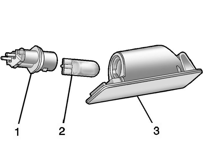 License Plate Lamp Lighting Bulbs 