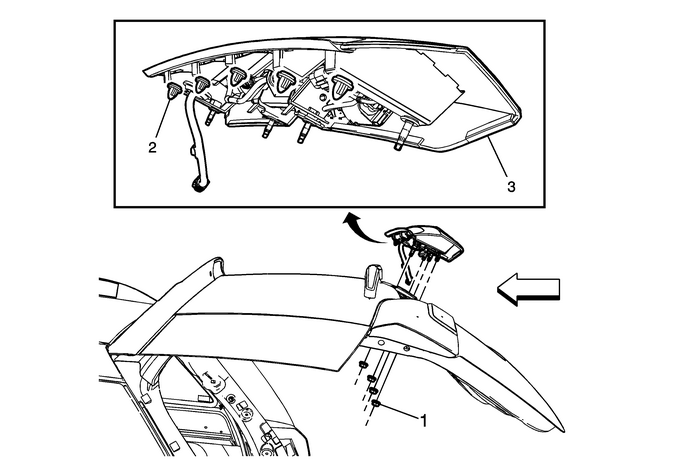 Liftgate Applique Replacement (Terrain) Trunklid/Tailgate/Cargo Doors  