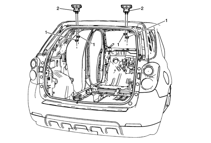 Liftgate Hinge Replacement Panels  