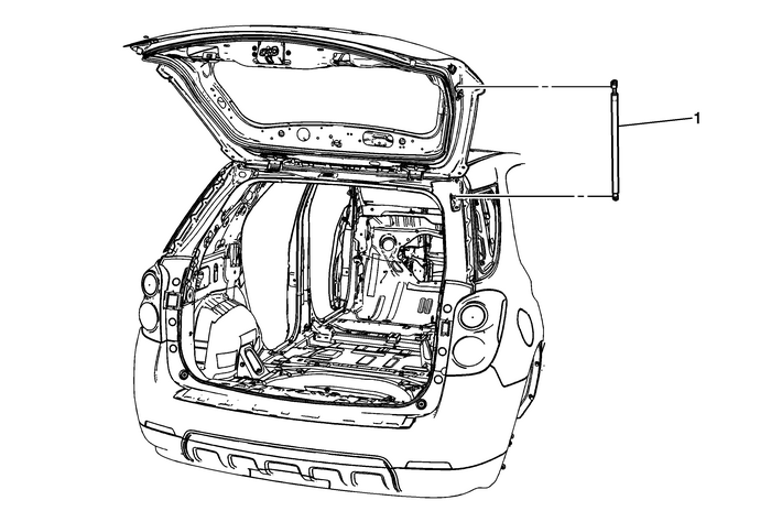 Liftgate Strut Replacement Panels  