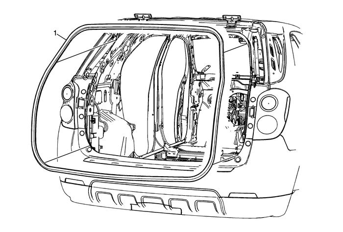 Liftgate Weatherstrip Replacement Panels  