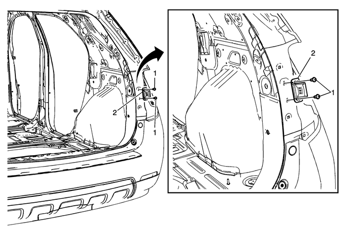 Liftgate Wedge Replacement - Body Side Panels  