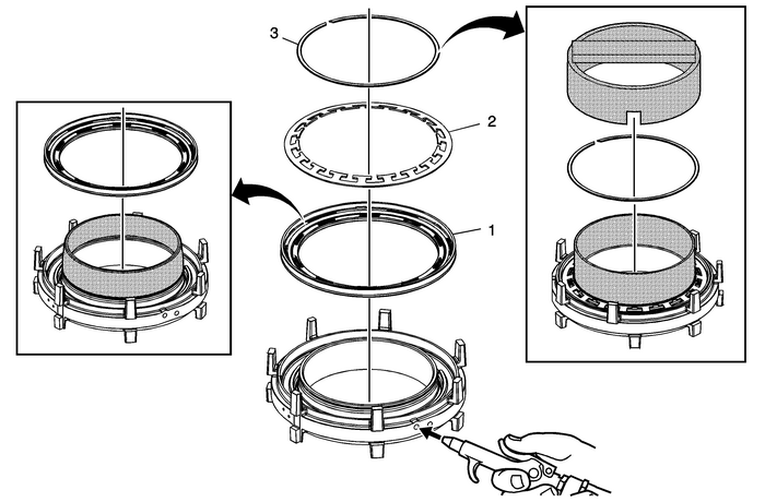 Low and Reverse and 1-2-3-4 Clutch Housing Assemble Automatic Transmission Unit Automatic Clutches