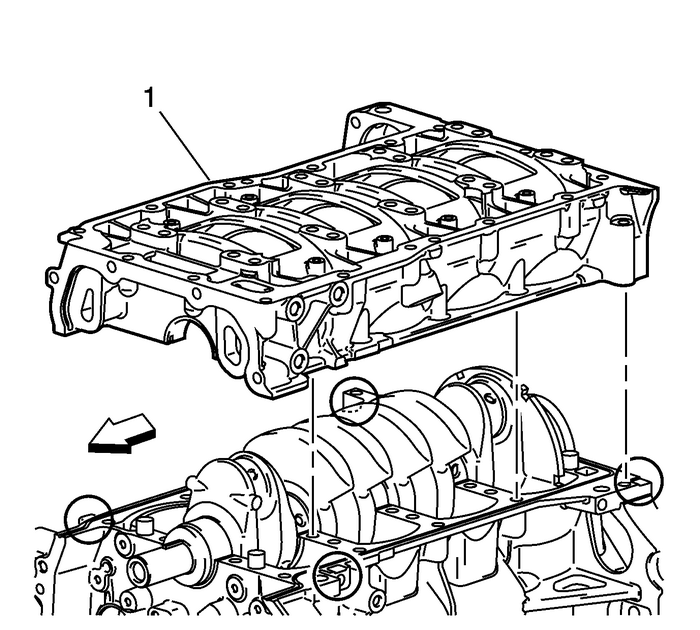 Lower Crankcase Installation Engine Block Cylinder Block 