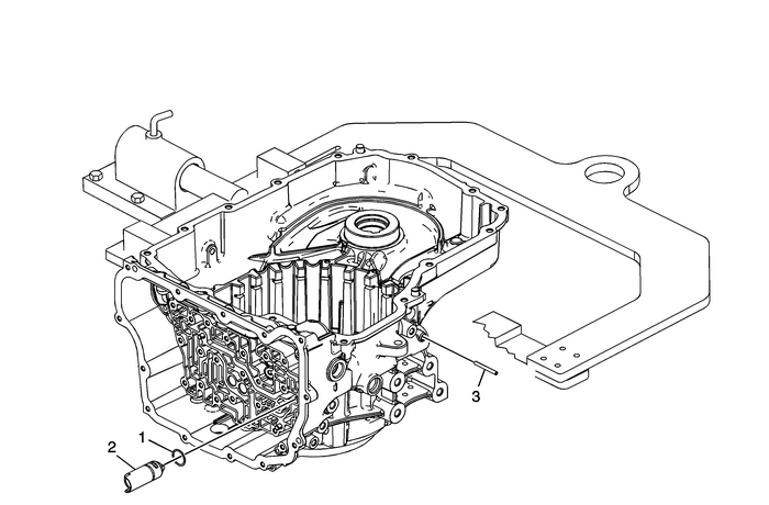 Manual Shift Detent Lever with Shaft Position Switch Assembly and Park Pawl Actuator Installation Automatic Transmission Unit 