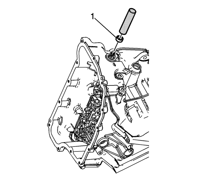 Manual Shift Shaft and Seal Replacement Automatic Transmission Unit 