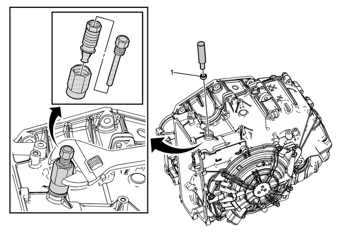 Manual Shift Shaft and Seal Replacement Automatic Transmission Unit 