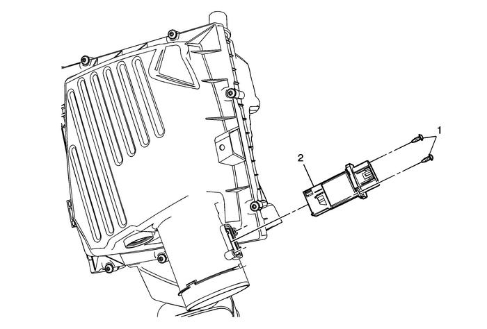 Mass Airflow Sensor with Intake Air Temperature Sensor Replacement Engine Control Engine Control Sensors MAF/Airflow Sensor